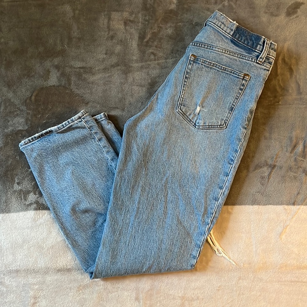 Abercrombie and Fitch 90s Straight Ultra High Rise Size 12